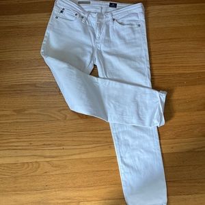 AG white jeans